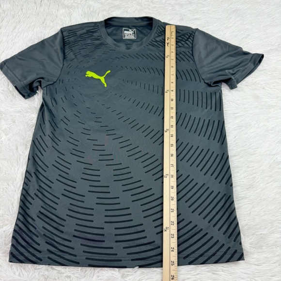 Puma short sleeve crew neck active t-shirt in gray - Picture 2 of 7
